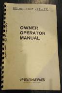 Pines-Pines Technology Hydraulic Rotary Bending Machine Operators/Owners Manual 1996-General-03
